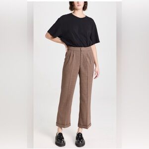 Women’s Houndstooth Trousers by Paige